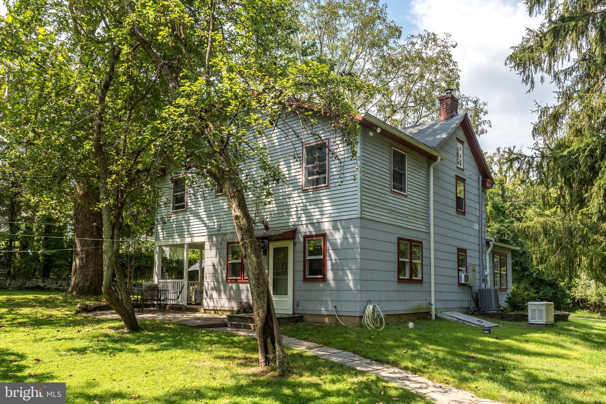 7340 Ferry Road New Hope, PA 18938 - Photo 3 of 31 Garden Path to Back door, Patio