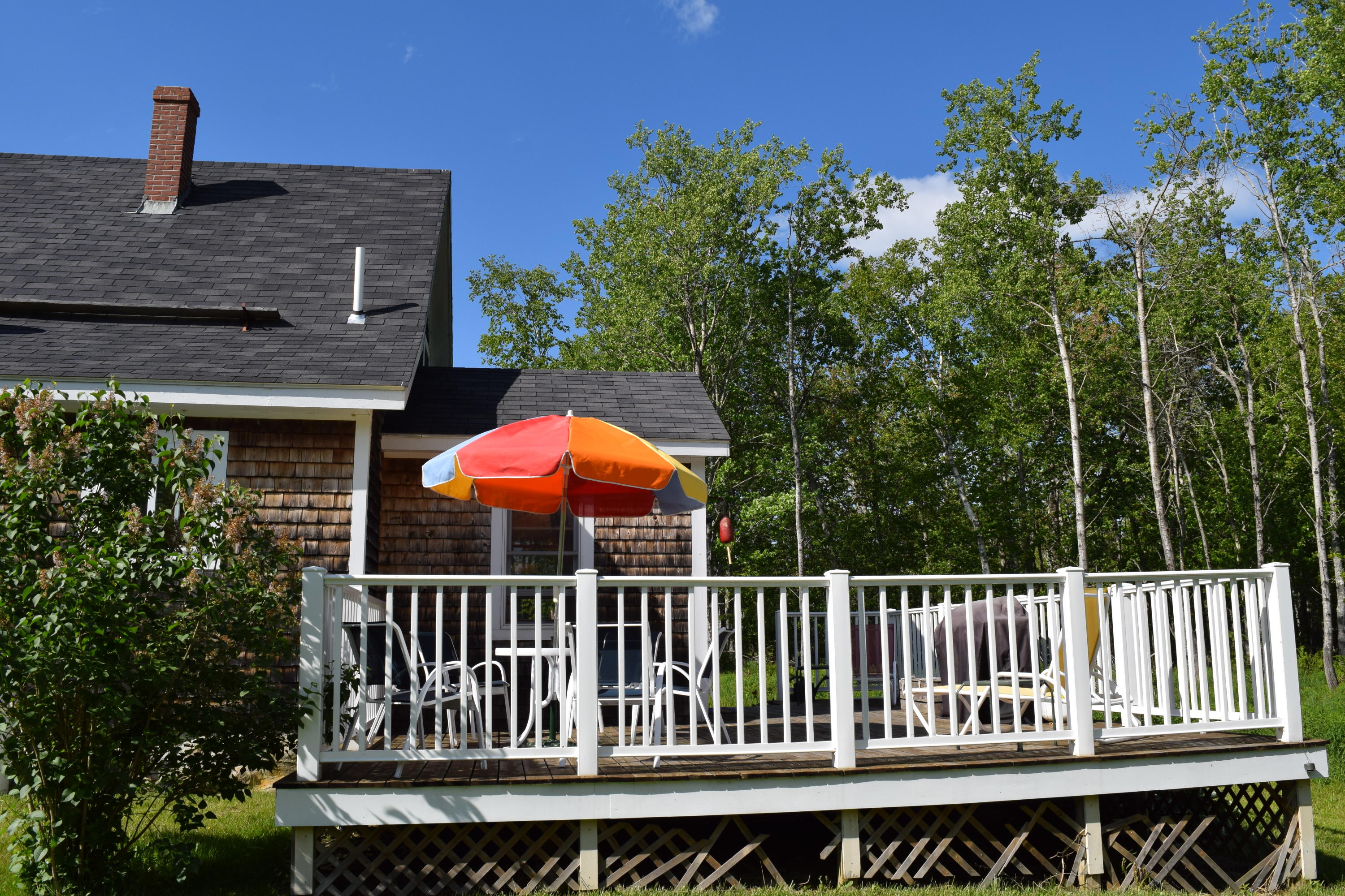 1099 Meadow Pond Road Islesboro, ME 04848 - Photo 16 of 44 Rear deck