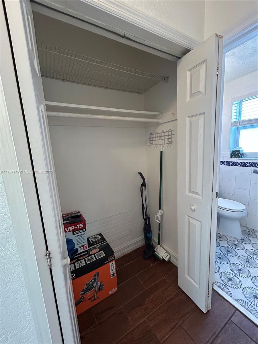 316 Walnut Street, Unit 1 Hollywood, FL 33019 - Photo 4 of 15 a view of a storage & utility room