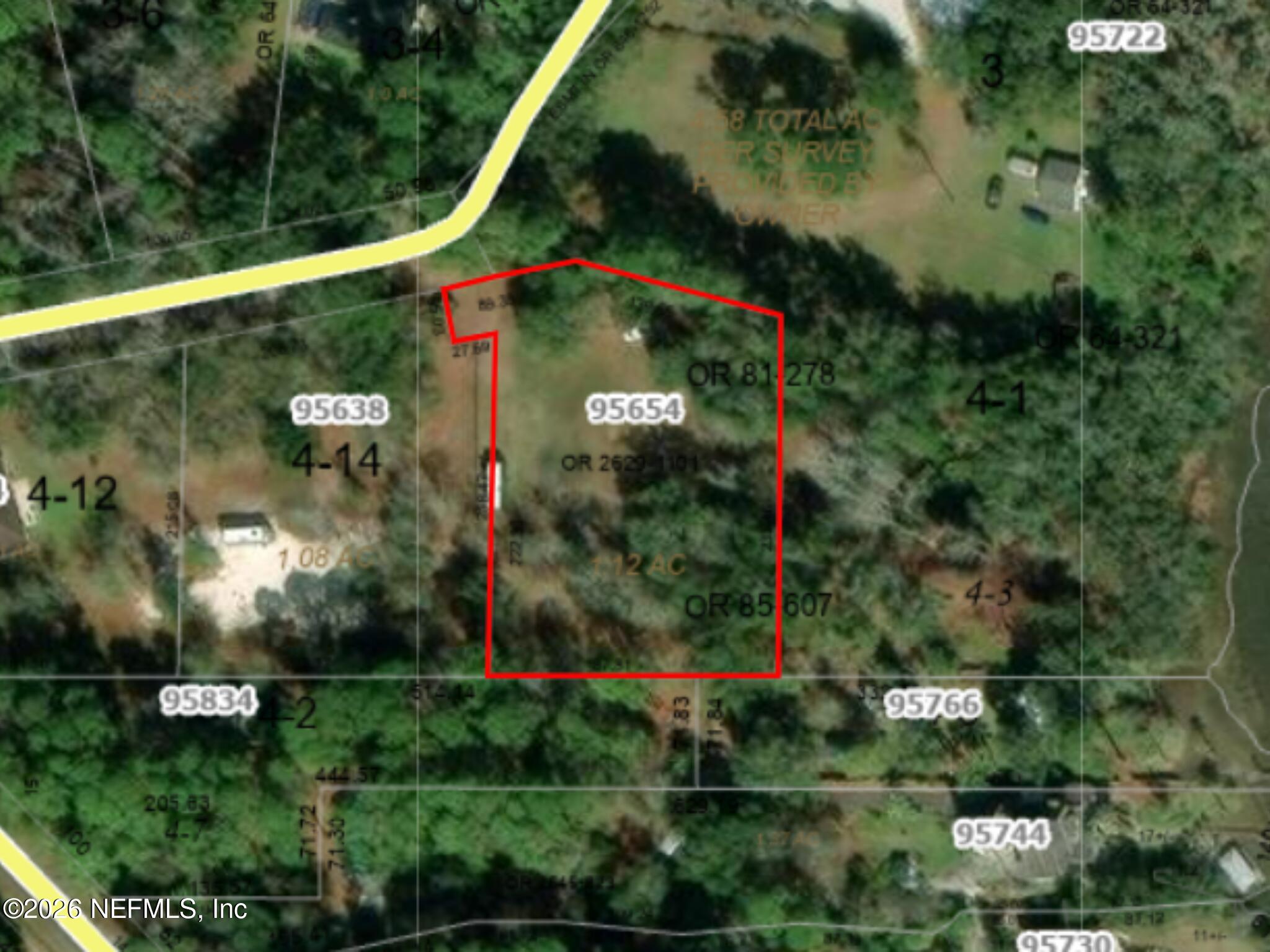 95654 Tyson Road Fernandina Beach, FL 32034 - Photo 11 of 16 an aerial view of a houses