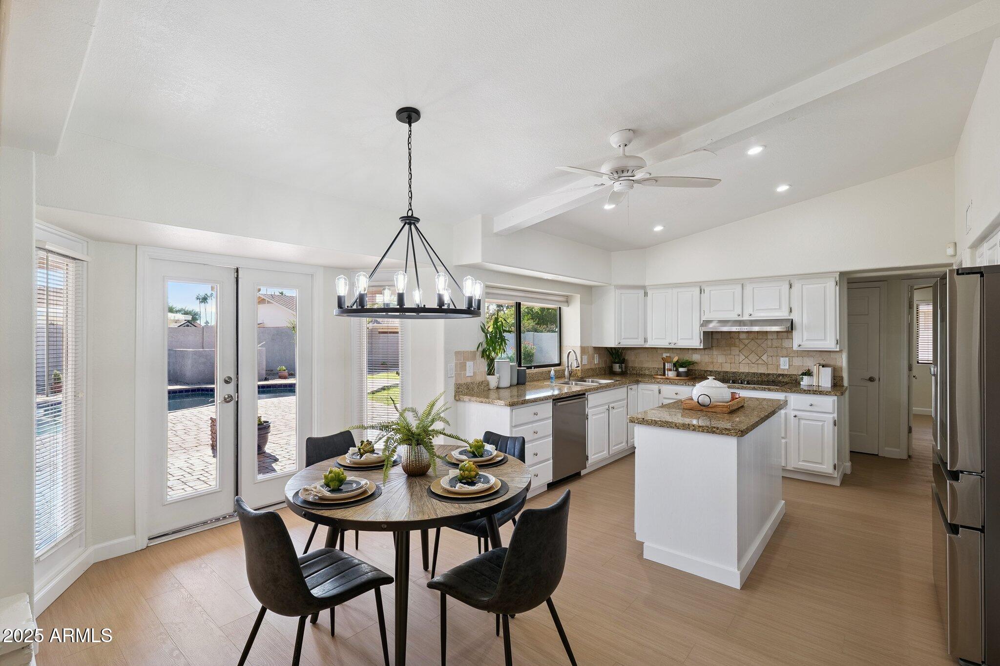 15 East Kathleen Road Phoenix, AZ 85022 - Photo 10 of 40 a view of a dining room and livingroom view