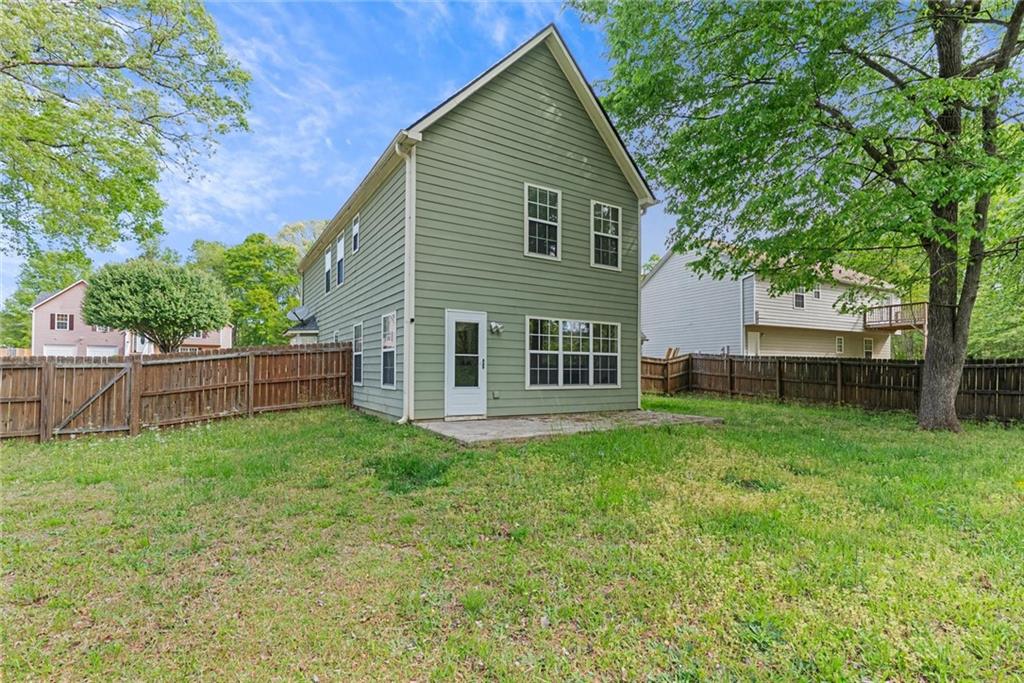 3003 Brass Drive Austell, GA 30106 - Photo 25 of 26 a view of backyard with green space