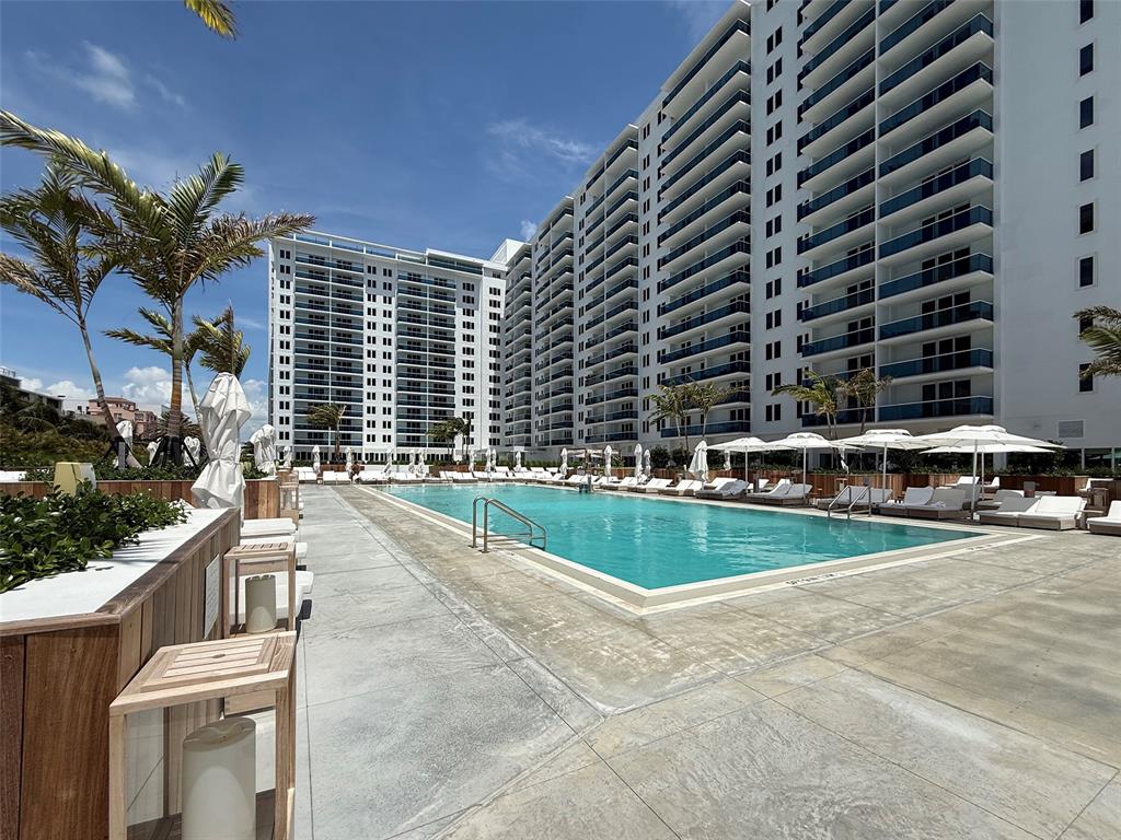 2301 Collins Avenue, Unit 323 Miami Beach, FL 33139 - Photo 13 of 33 a view of swimming pool from a balcony