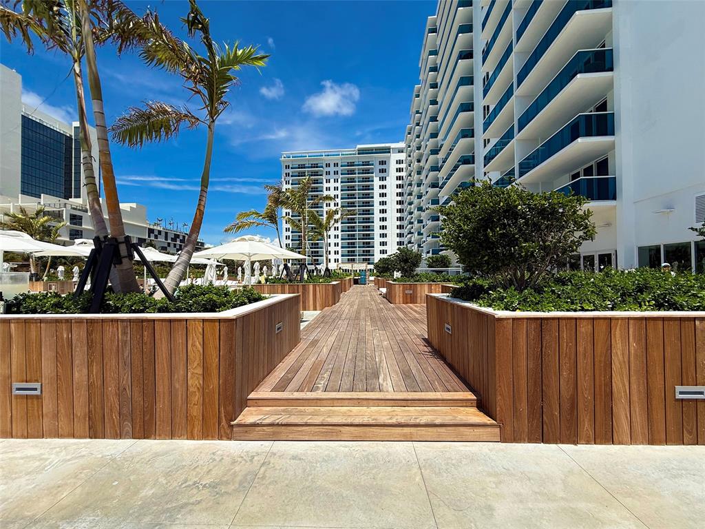 2301 Collins Avenue, Unit 323 Miami Beach, FL 33139 - Photo 15 of 33 a view of outdoor space and deck