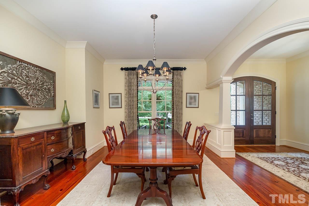 2129 Buckingham Road Raleigh, NC 27607 - Photo 11 of 52 a view of a dining room with furniture window and outside view