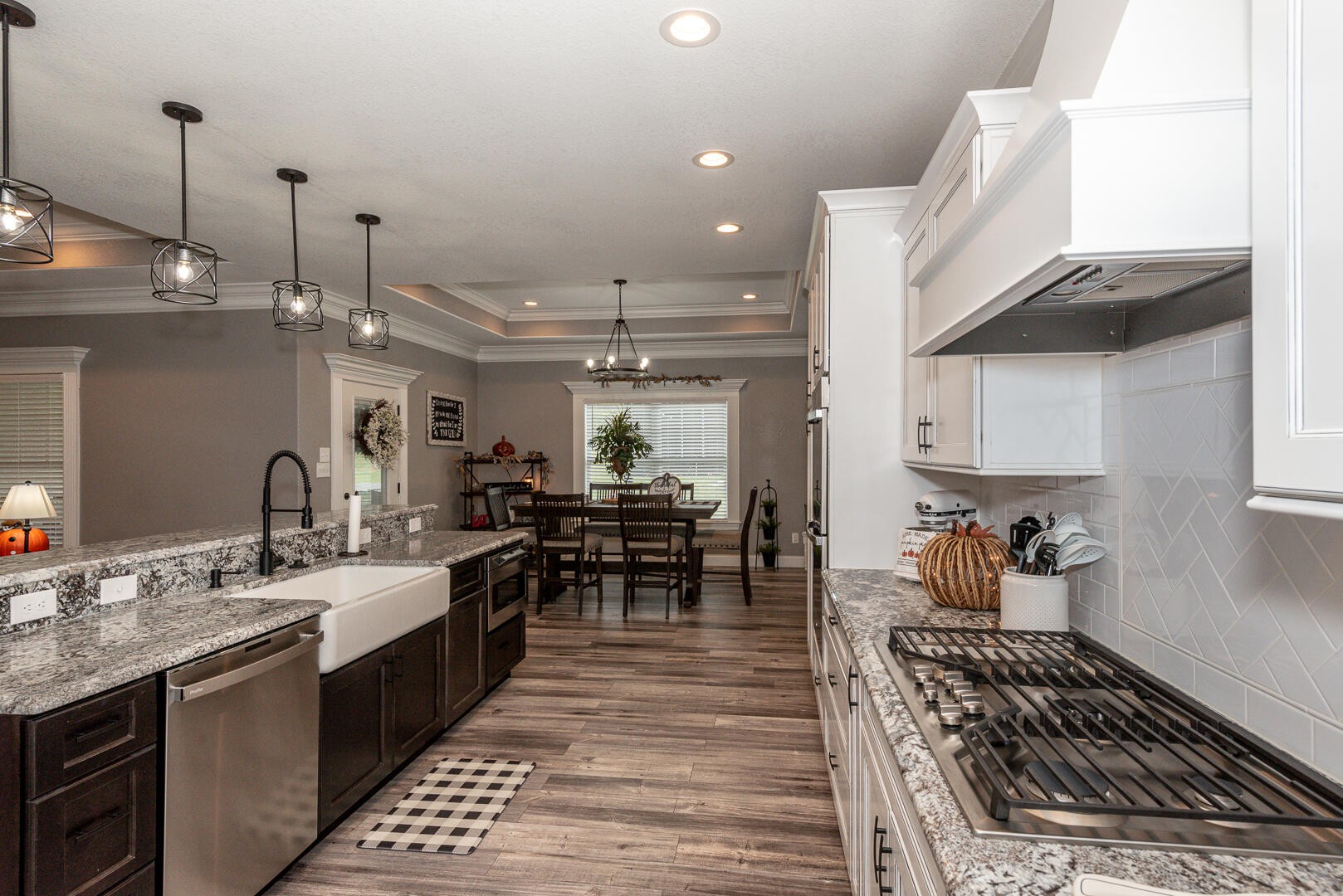 4833 Morganton Road Greenback, TN 37742 - Photo 15 of 40 a kitchen with lots of counter top space and dining table