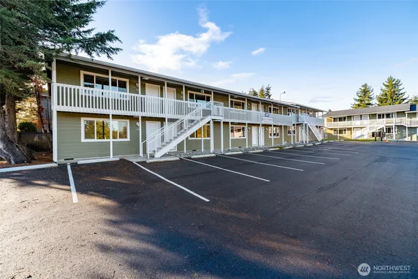 a view of house with a ocean view