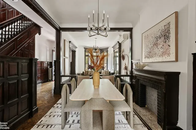 a view of a kitchen from the hallway