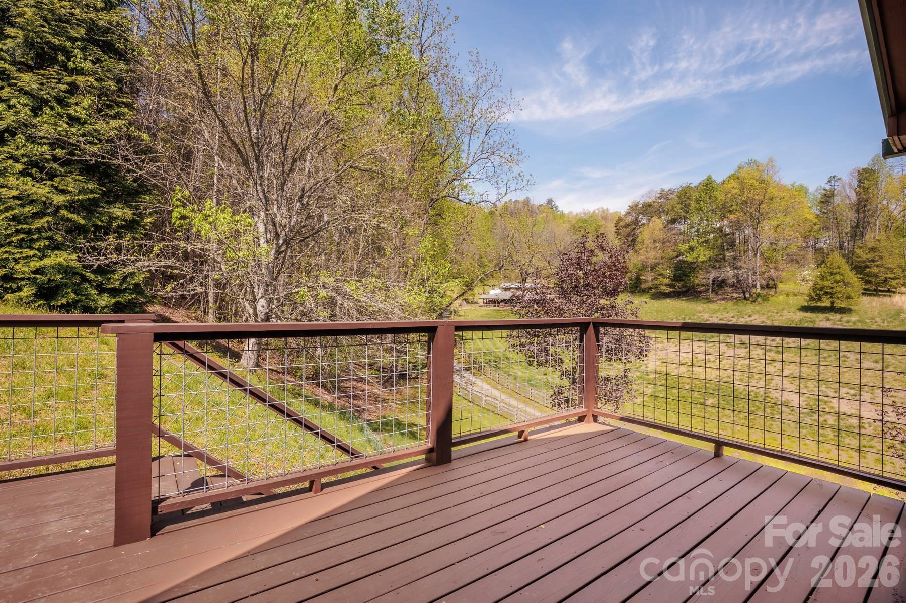440 Huskey Road Bryson City, NC 28713 - Photo 24 of 42 a view of ocean from a balcony