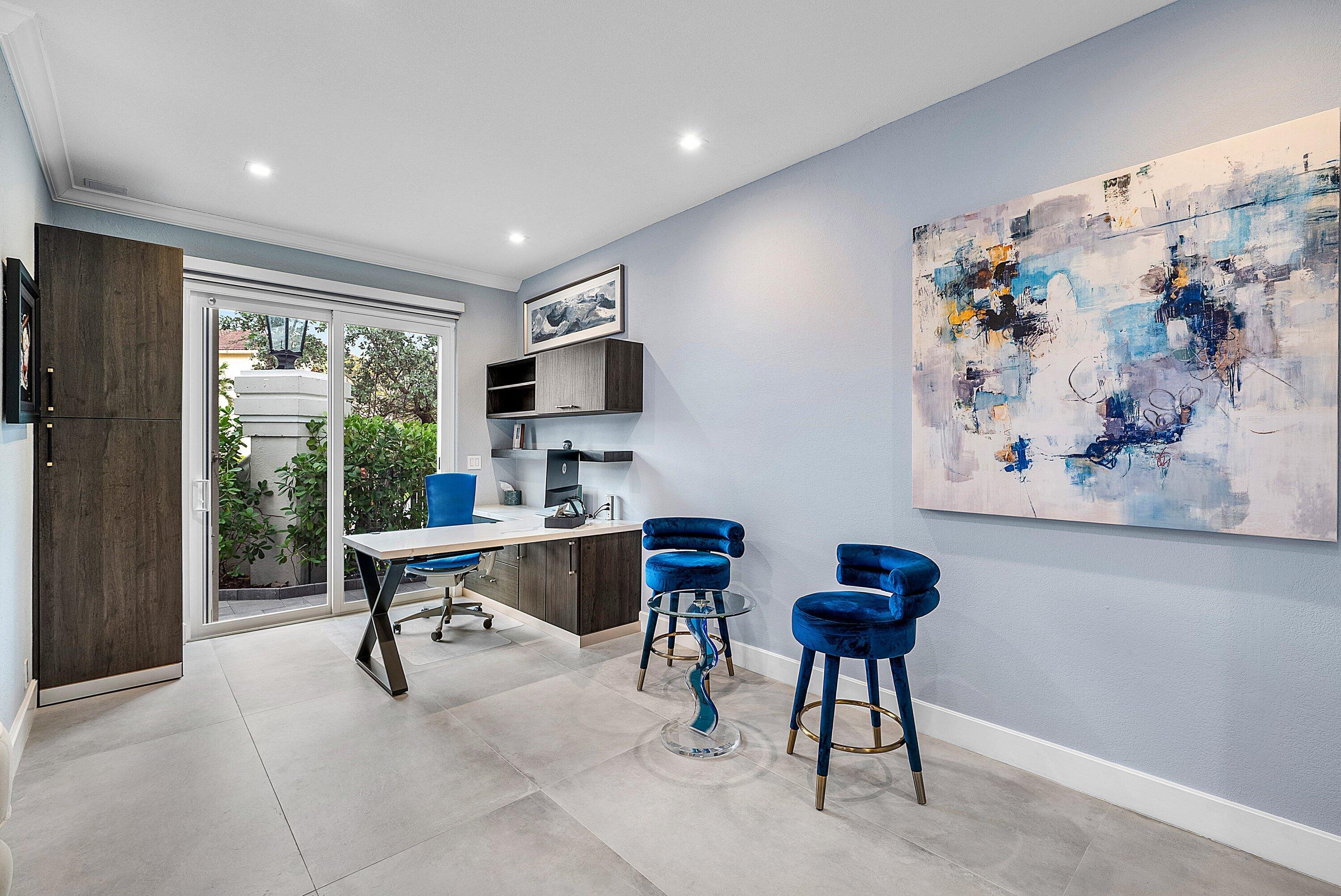 1792 Bay Drive, Unit 27 Pompano Beach, FL 33062 - Photo 19 of 51 a view of a livingroom with workspace and a window