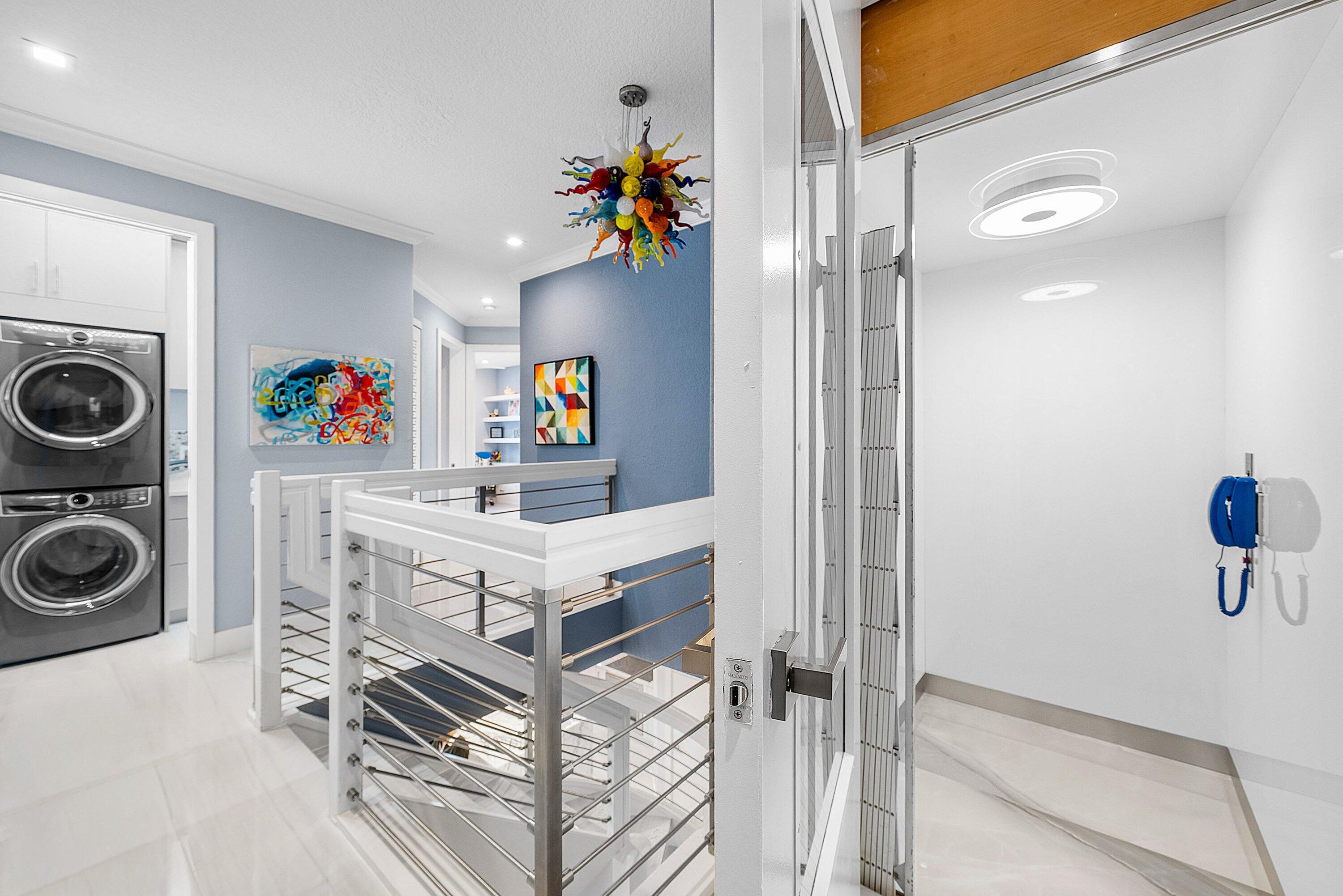 1792 Bay Drive, Unit 27 Pompano Beach, FL 33062 - Photo 28 of 51 a view of entryway with washer and dryer