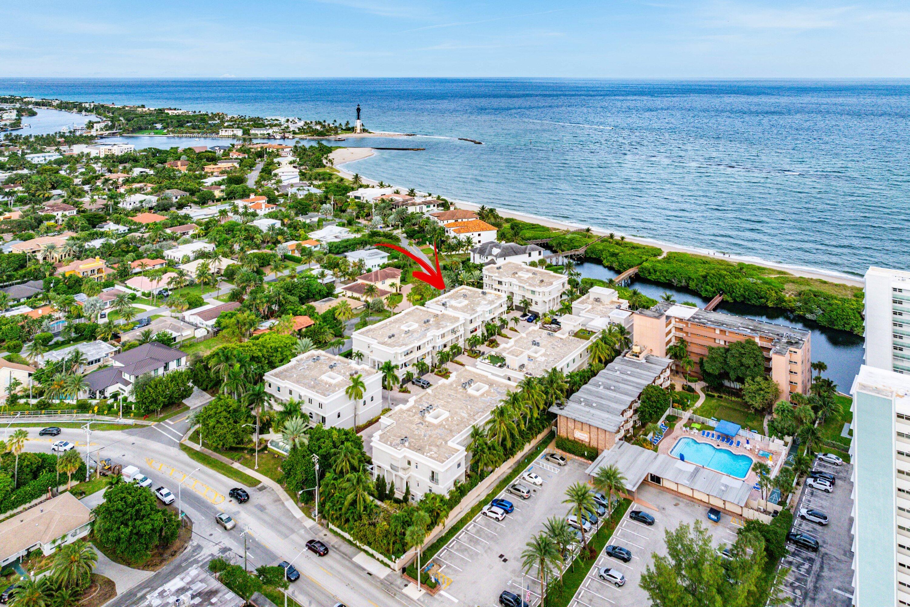 1792 Bay Drive, Unit 27 Pompano Beach, FL 33062 - Photo 45 of 51 a city view with ocean view