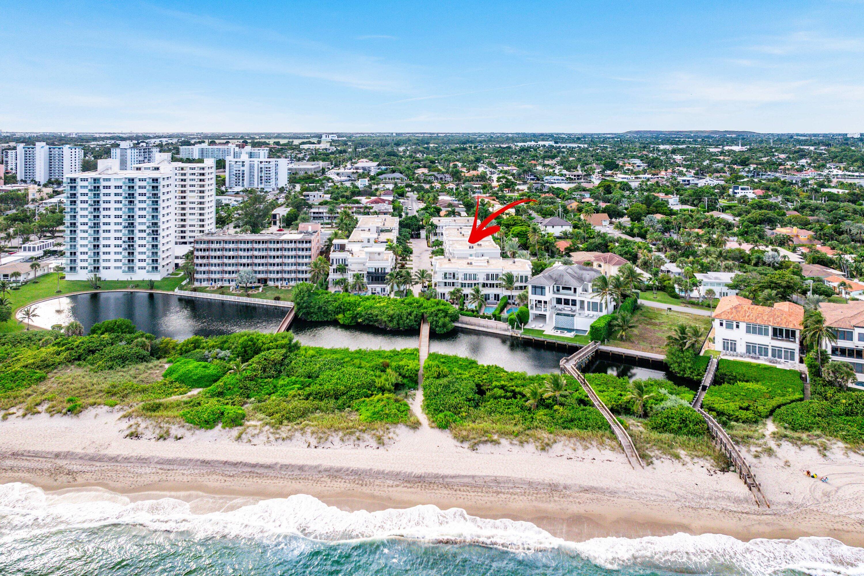 1792 Bay Drive, Unit 27 Pompano Beach, FL 33062 - Photo 50 of 51 a view of a city
