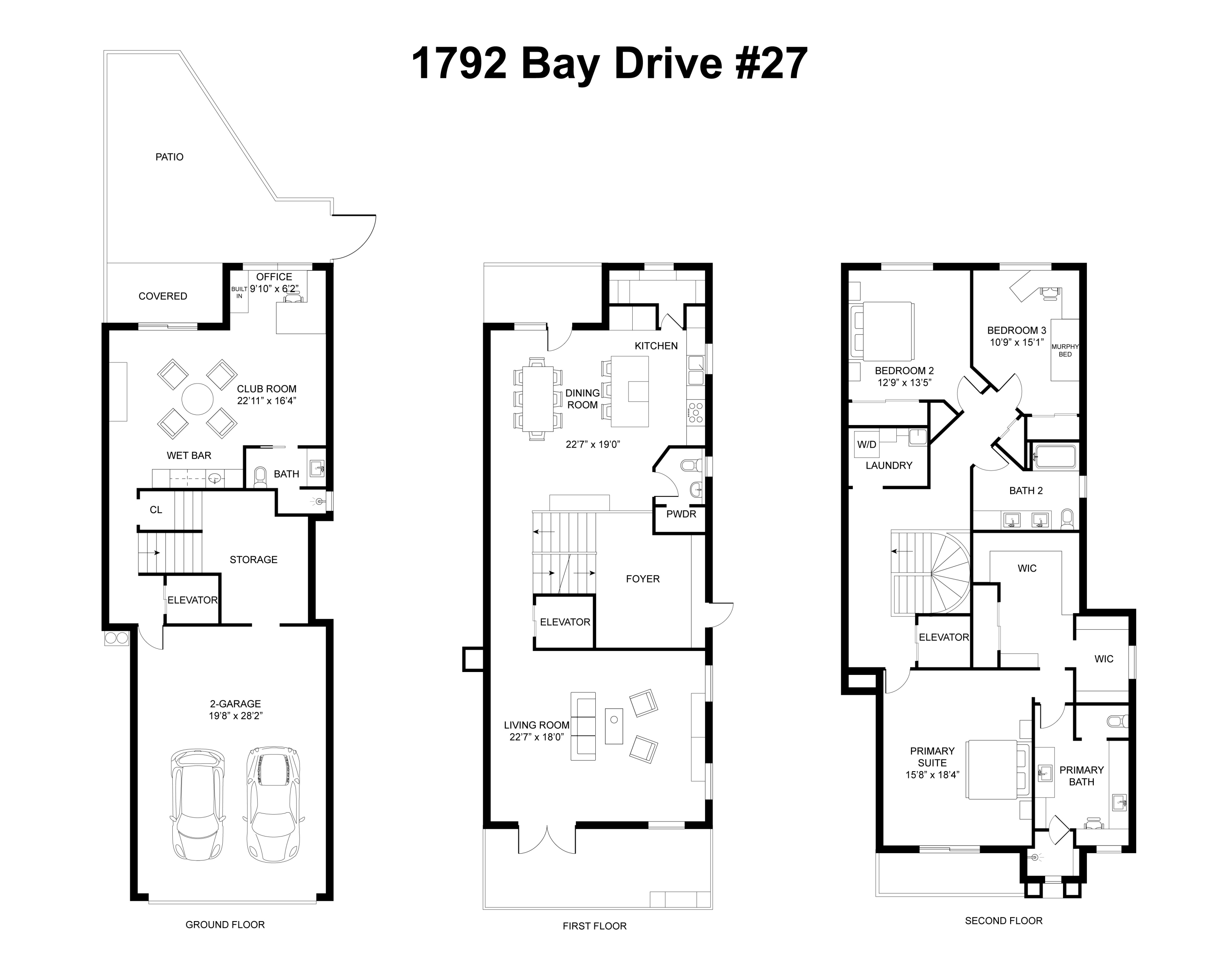 1792 Bay Drive, Unit 27 Pompano Beach, FL 33062 - Photo 51 of 51 a picture of a bench in a white building