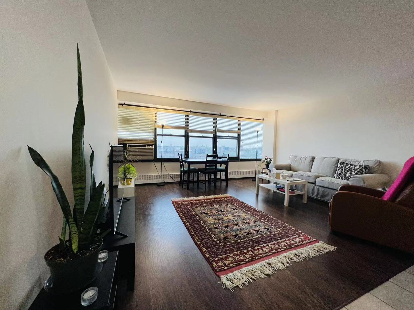 6030 North Sheridan Road, Unit 811 Chicago, IL 60660 - Photo 2 of 6 a living room with furniture rug and window