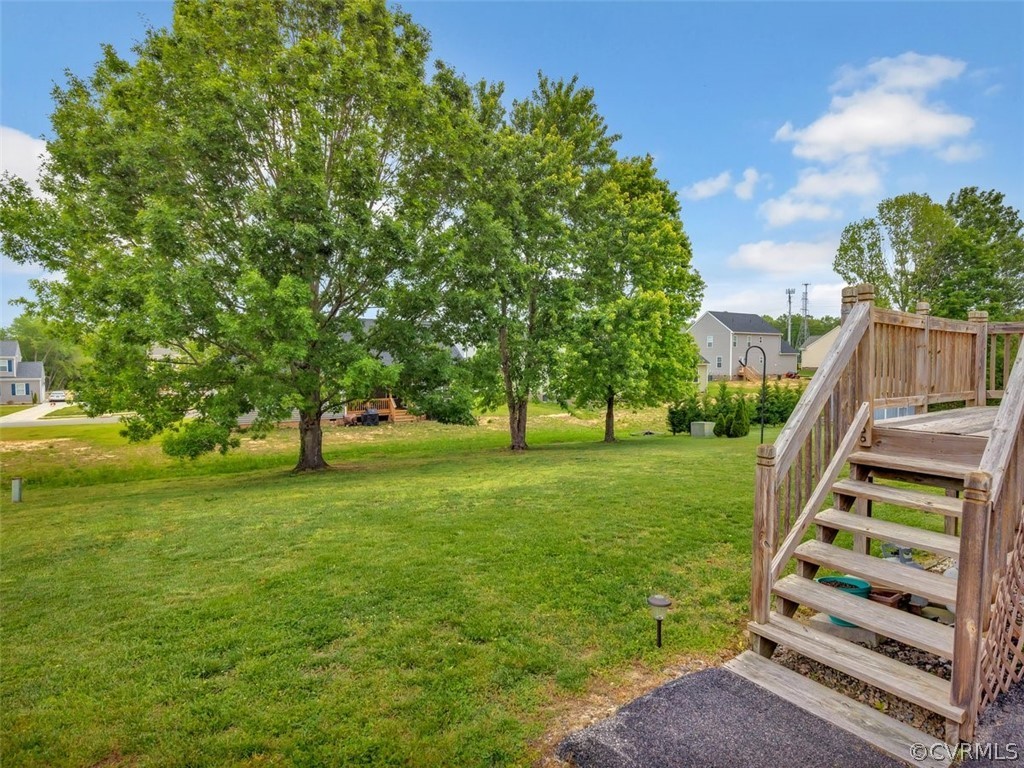 7713 Drexelbrook Road Chesterfield, VA 23832 - Photo 20 of 22 a view of a garden with trees