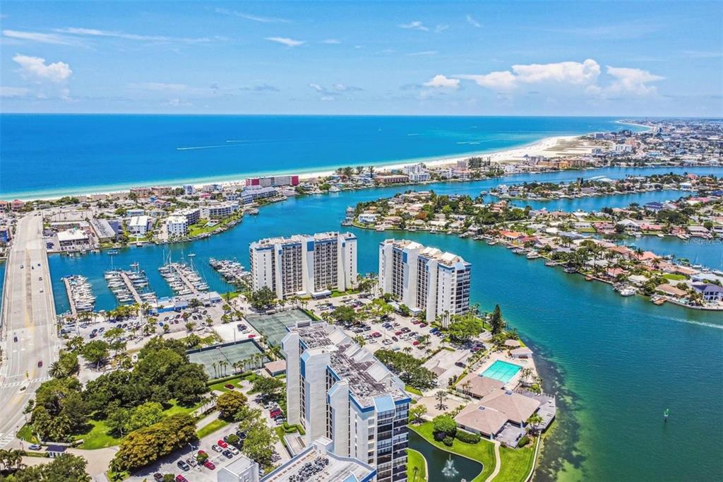 9425 Blind Pass Road, Unit 1006 St. Pete Beach, FL 33706 - Photo 40 of 45 a view of a city