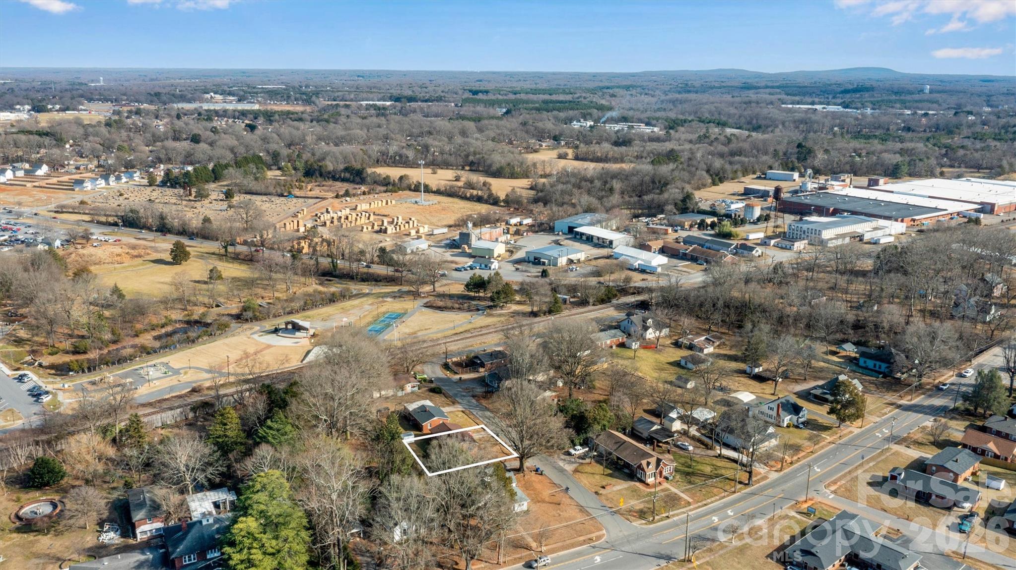 105 9th Street Southeast Conover, NC 28613 - Photo 8 of 9 an aerial view of multiple house