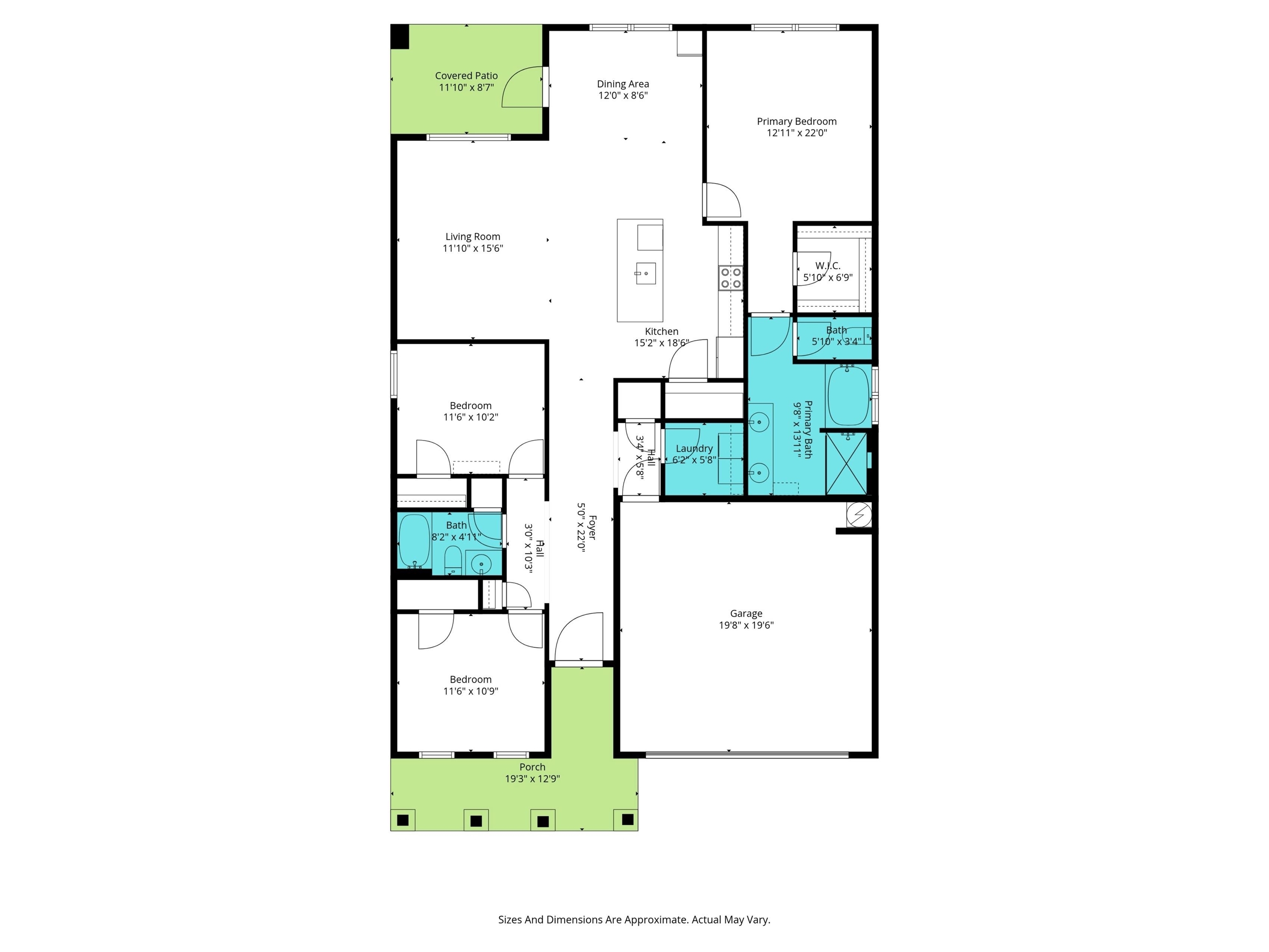 10564 Heirloom Road South Mobile, AL 36608 - Photo 24 of 24 View of home floor plan
