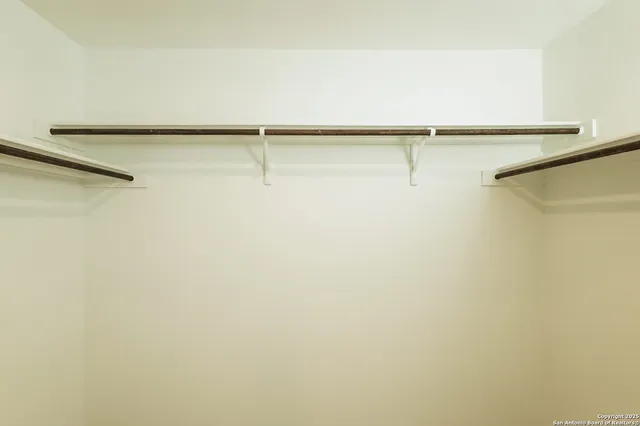 a view of a rack on the wall