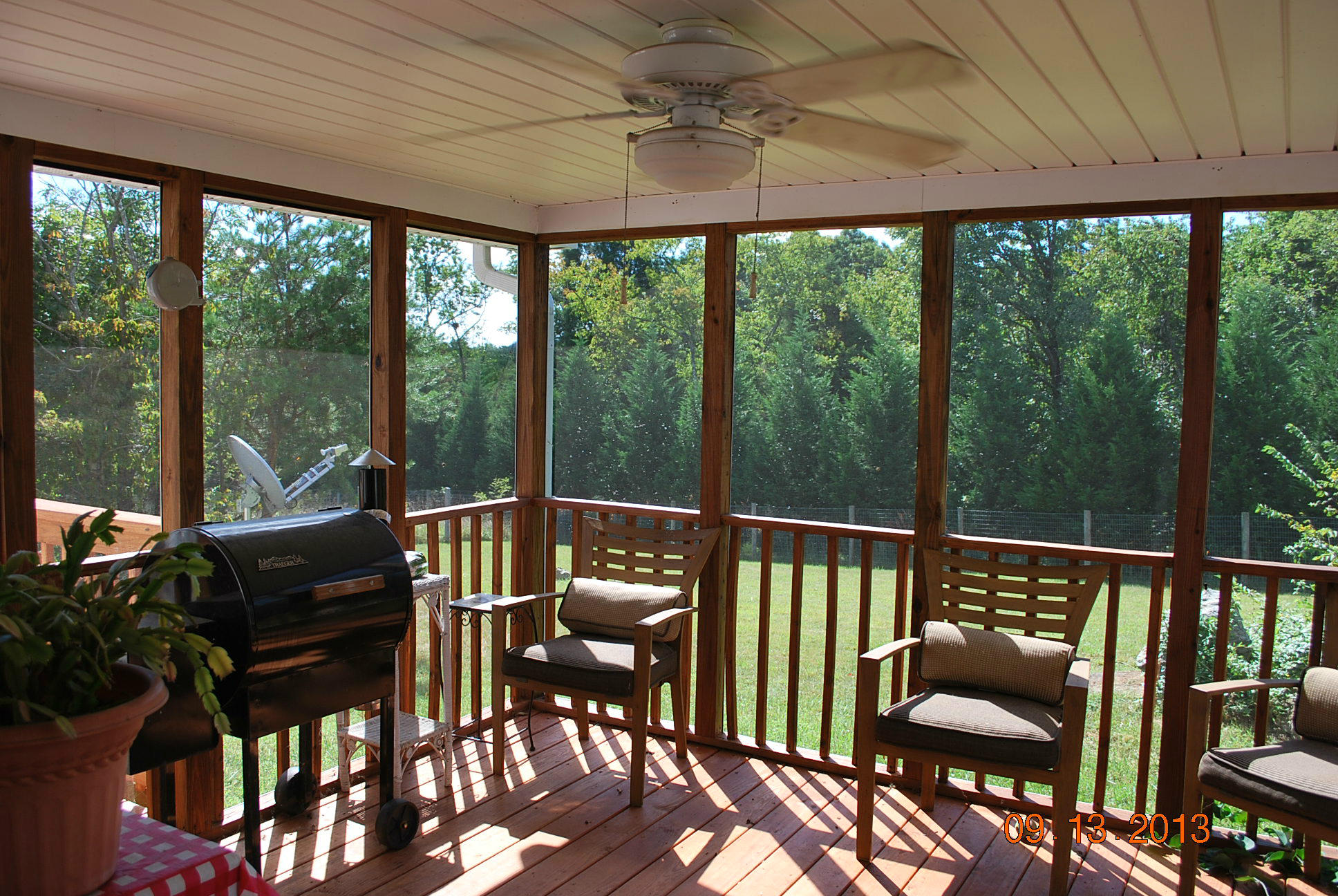 2777 Highland Road Roanoke, VA 24014 - Photo 48 of 56 a balcony with furniture and wooden floor