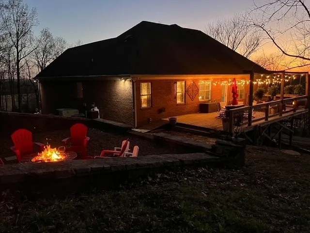 a picture of a bench in front of a door
