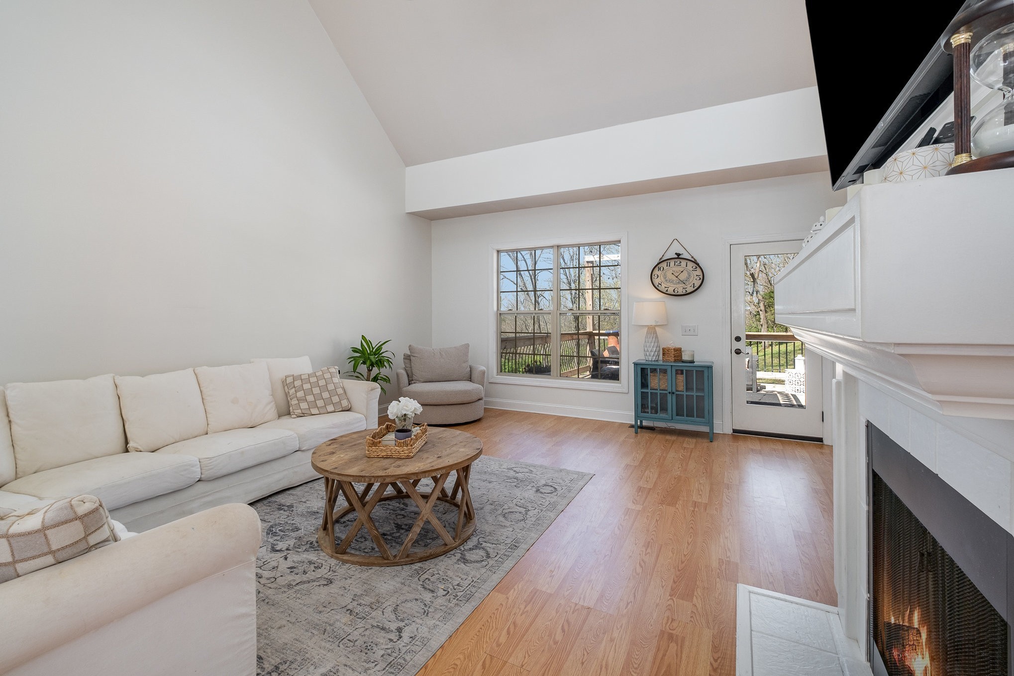 1604 Becca Lane Columbia, TN 38401 - Photo 7 of 54 a living room with furniture and a fireplace