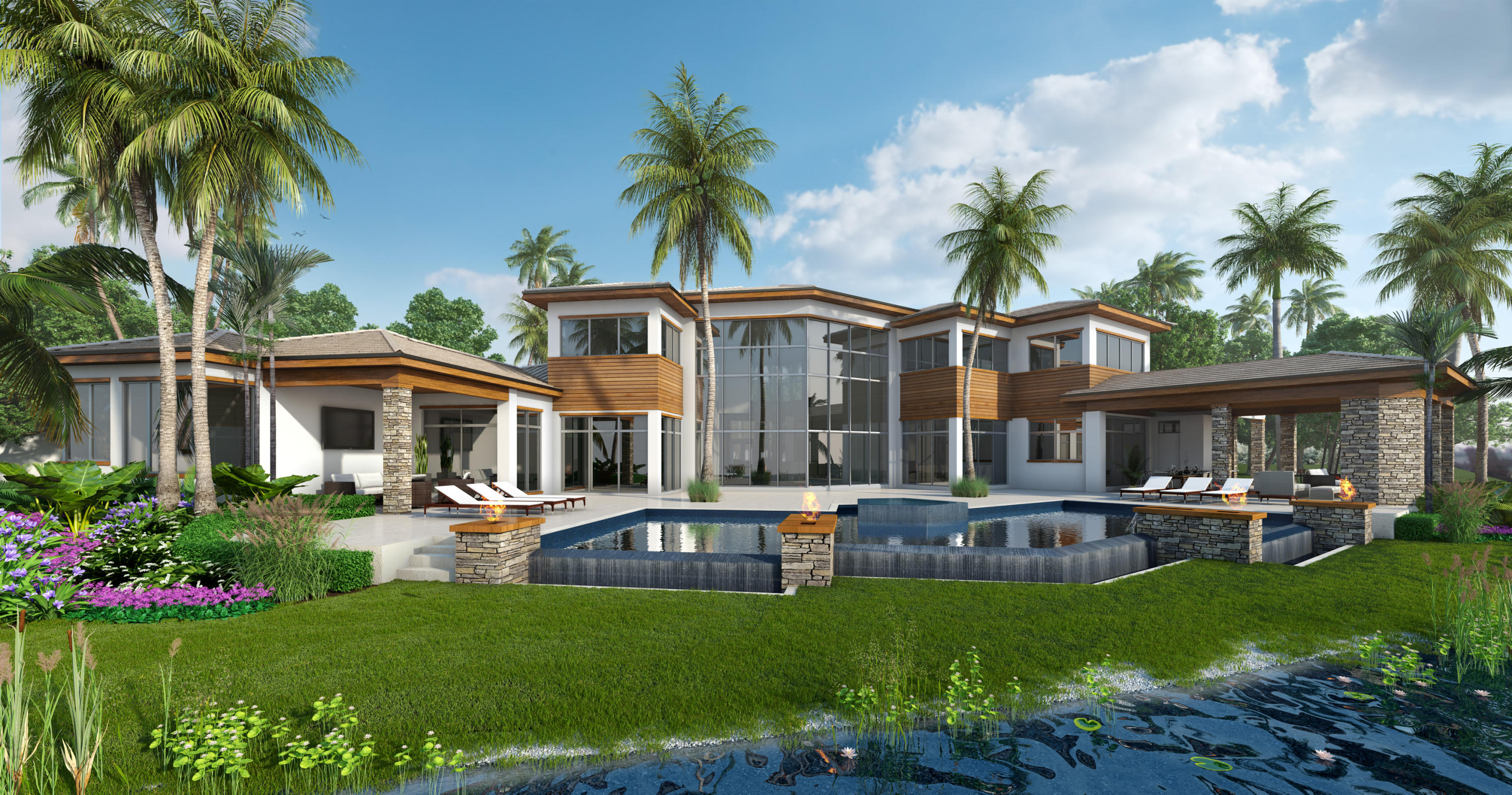 7887 Dunvagen Court Boca Raton, FL 33496 - Photo 11 of 11 rear rendering