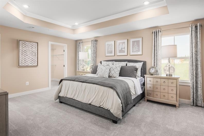 4003 Bluebell Lane Spring Hill, TN 37174 - Photo 14 of 40 a spacious bedroom with a bed and window