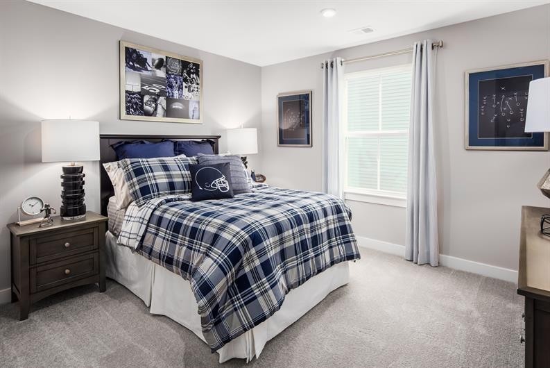 4003 Bluebell Lane Spring Hill, TN 37174 - Photo 9 of 40 a bedroom with a bed and a window