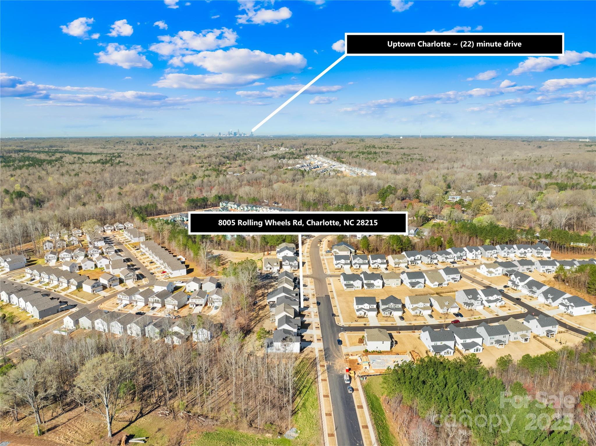 8005 Rolling Wheels Road Charlotte, NC 28215 - Photo 38 of 40 a view of ocean with large building