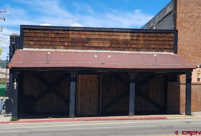 a view of a balcony with an outdoor space