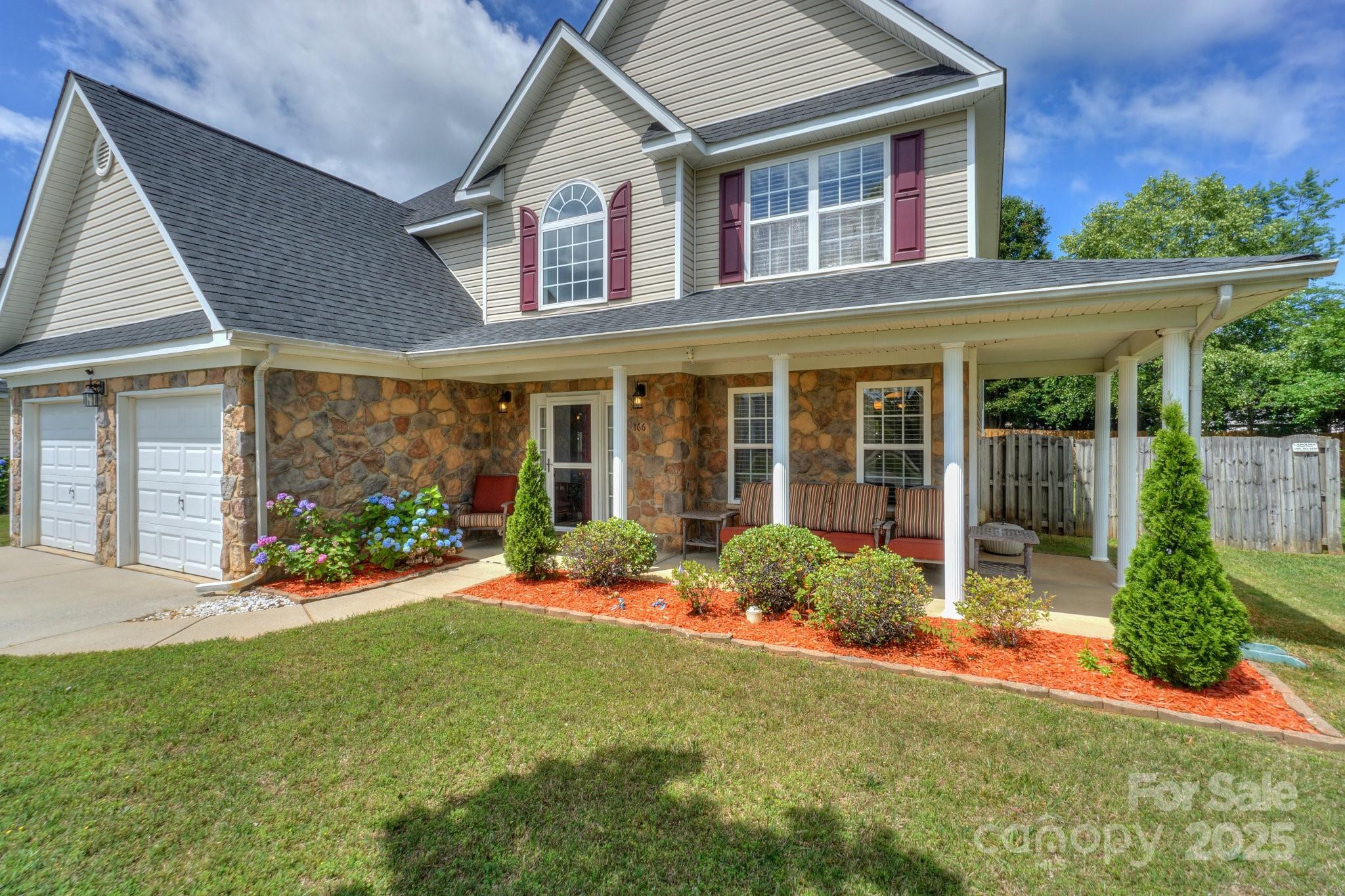 166 Glennallen Road Mooresville, NC 28115 - Photo 2 of 48 front view of a house with a yard