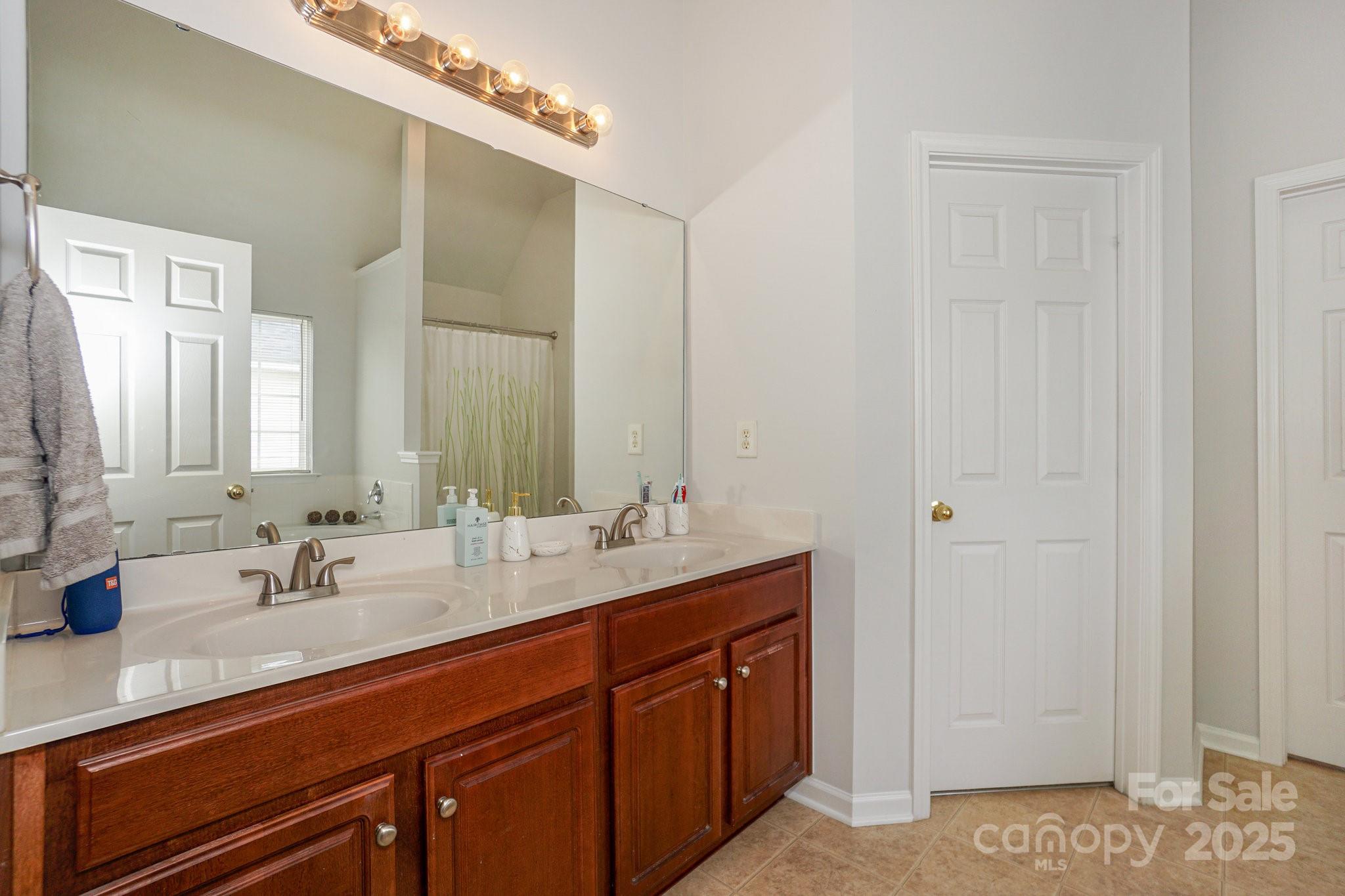166 Glennallen Road Mooresville, NC 28115 - Photo 28 of 48 a bathroom with a sink and a mirror
