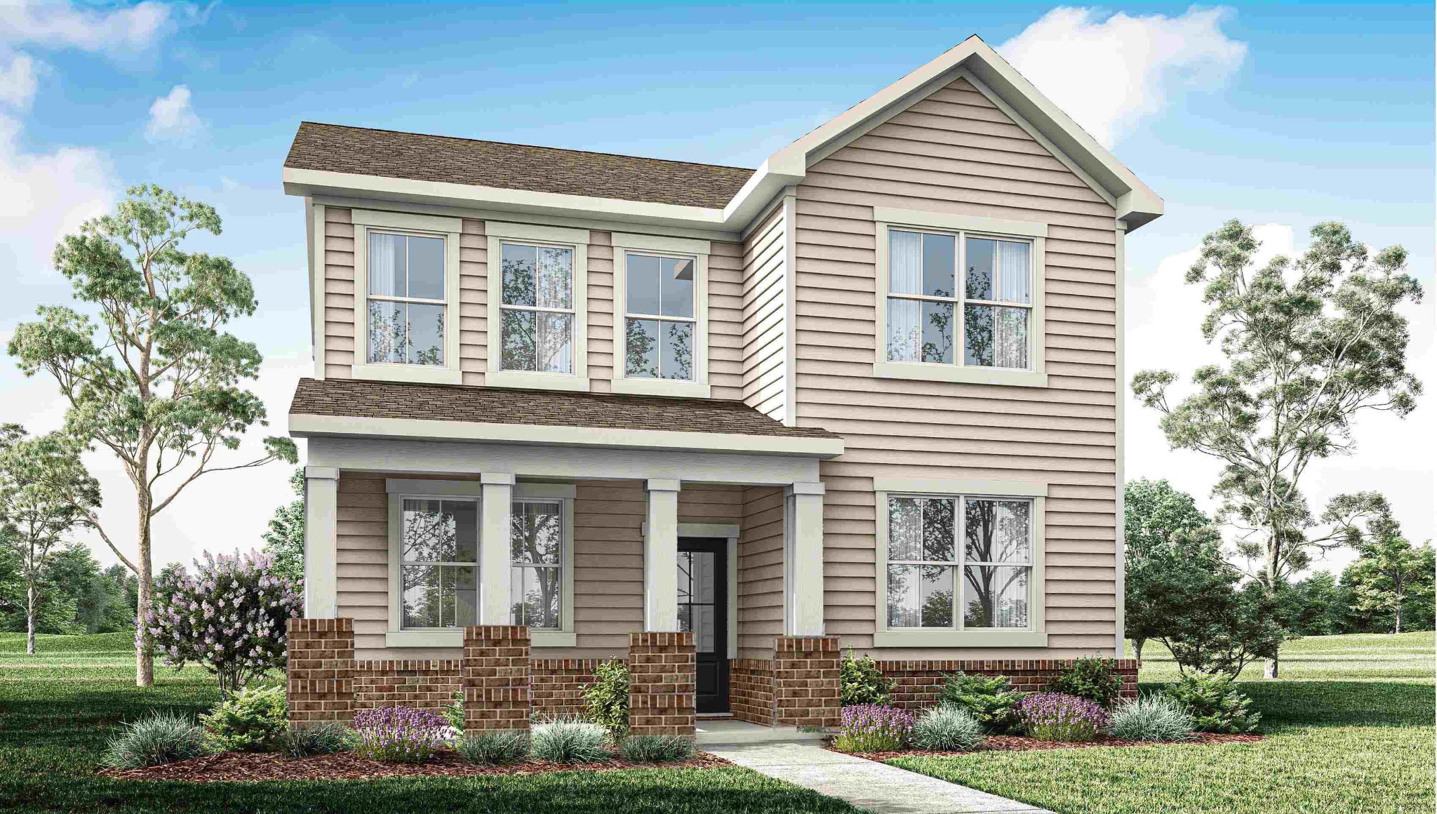 front view of a house