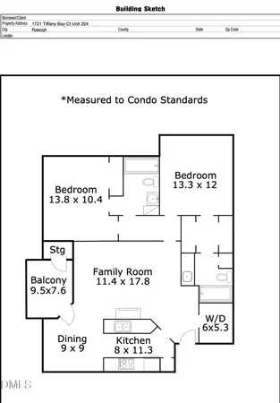 $245,000 | 1721 Tiffany Bay Court, Unit 204, Raleigh, NC 27609