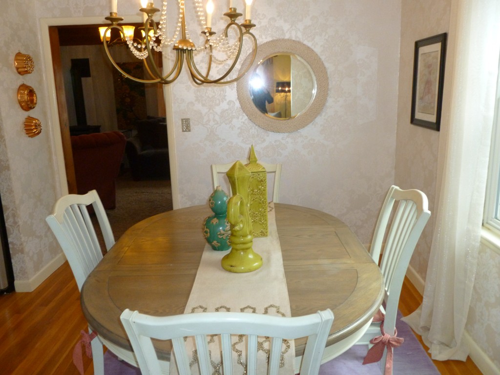 78 Westchester Circle Dedham, MA 02026 - Photo 7 of 24 a dining room with furniture and wooden floor