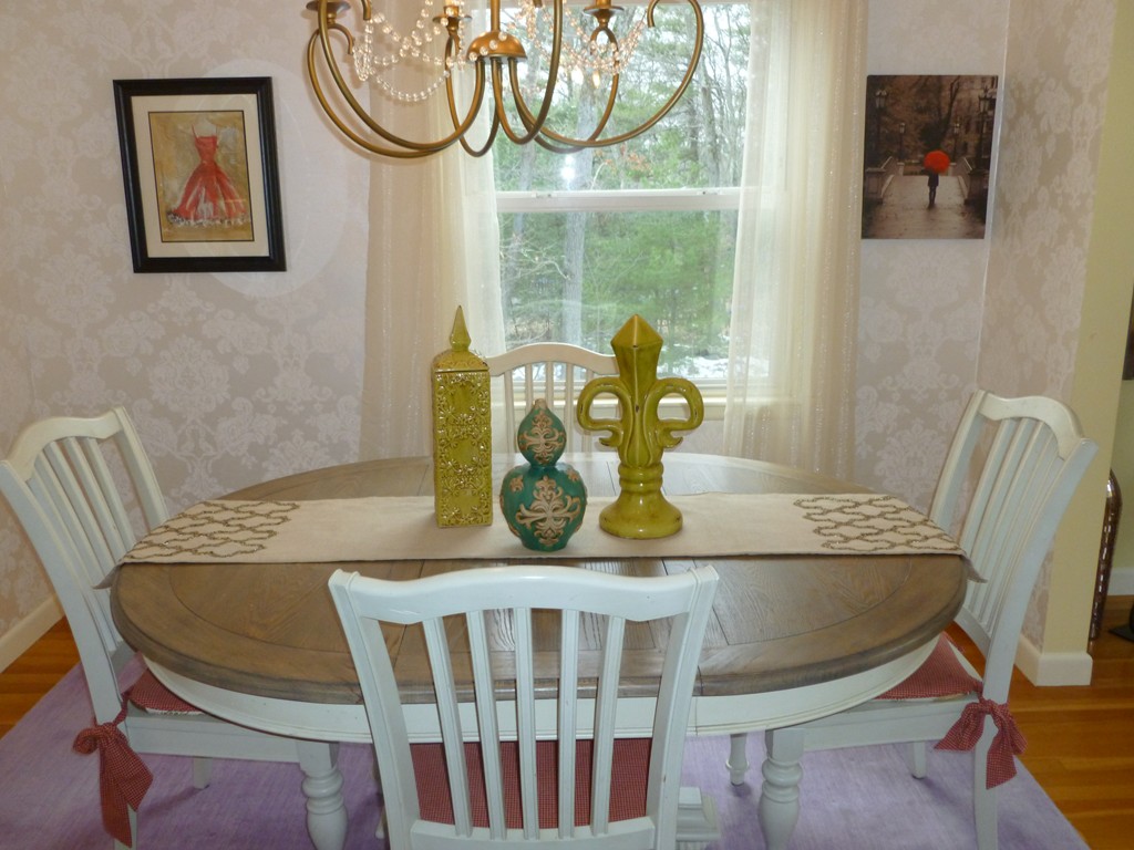 78 Westchester Circle Dedham, MA 02026 - Photo 8 of 24 a view of a dining room with furniture window and wooden floor