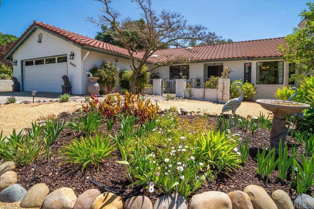 24439 Del Amo Road Ramona, CA 92065 - Photo 1 of 1 front view of a house with a yard