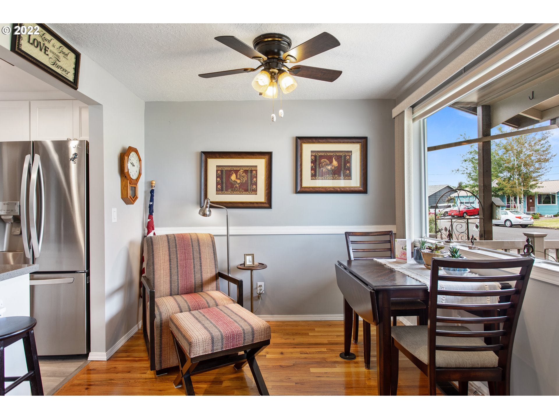 1740 Jansen Way Woodburn, OR 97071 - Photo 7 of 30 a view of a dining room with furniture and chandelier