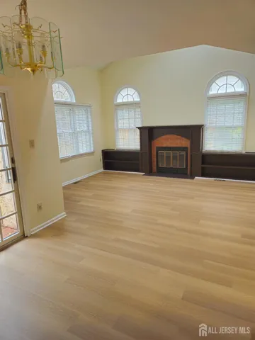 a bathroom with a shower and a toilet