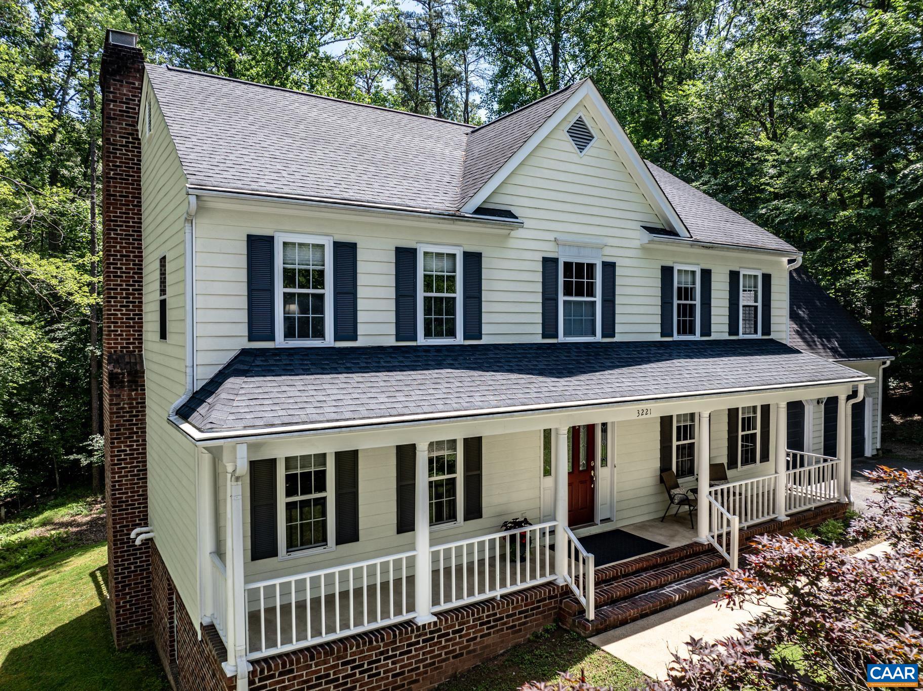 3221 Poplar Ridge Road Charlottesville, VA 22911 - Photo 52 of 72 a front view of a house with yard
