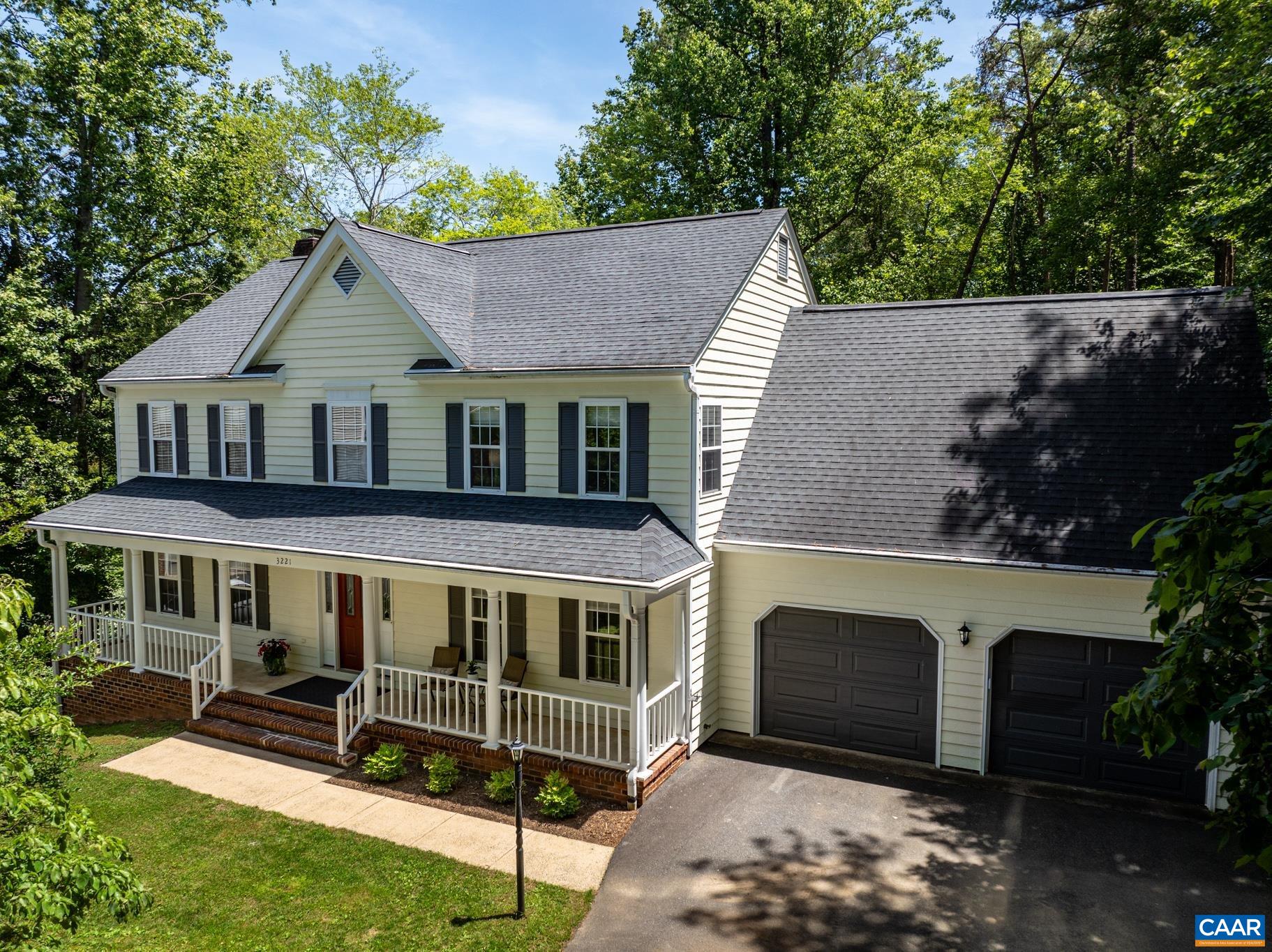 3221 Poplar Ridge Road Charlottesville, VA 22911 - Photo 7 of 72 a house view with a garden space