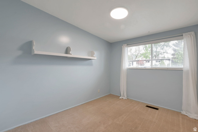 447 550 South Bountiful, UT 84010 - Photo 20 of 25 Light blue painted walls with a built-in wall shelf