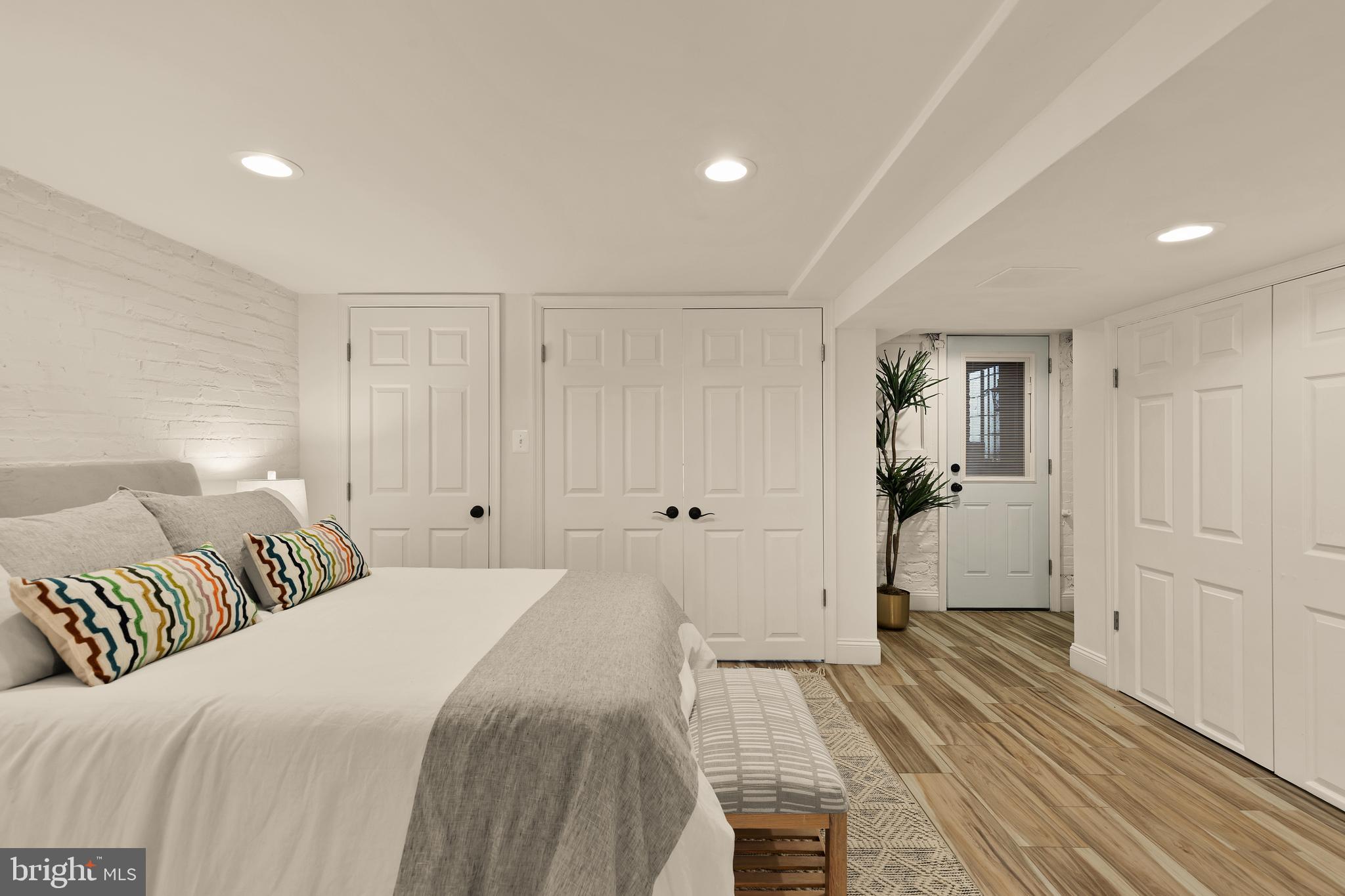 222 Tennessee Avenue Northeast Washington, DC 20002 - Photo 22 of 29 a bedroom with a bed and a view of bedroom