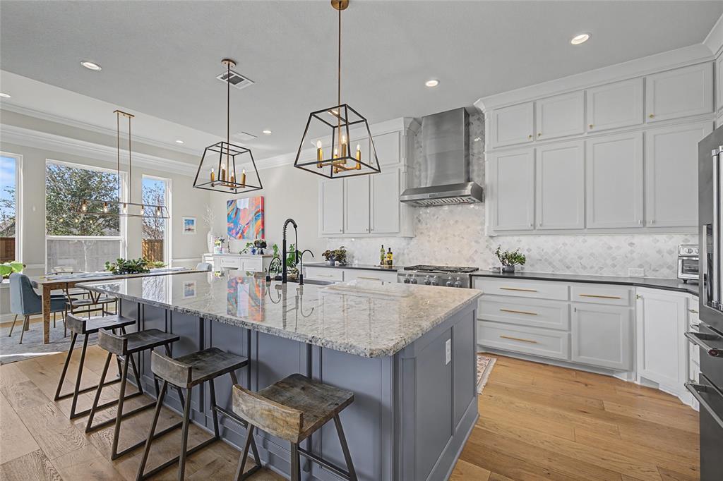 13753 Green Elm Road Fort Worth, TX 76008 - Photo 16 of 40 Open layout kitchen with spacious peninsula
