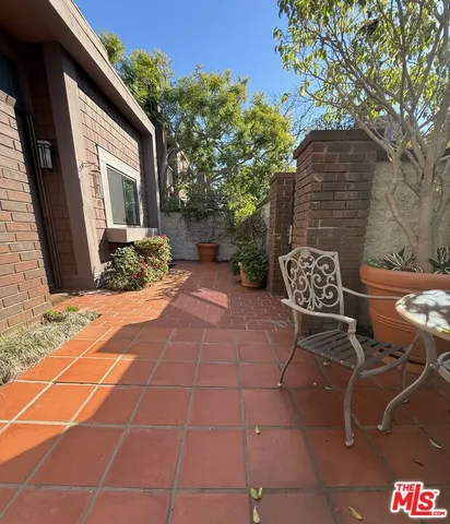 a outdoor space with furniture