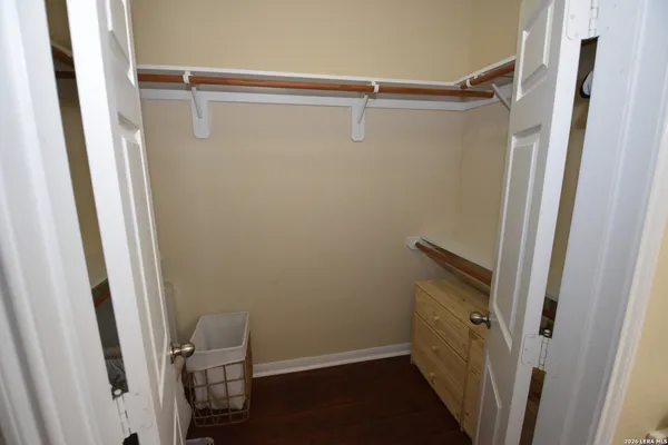a view of walk in closet
