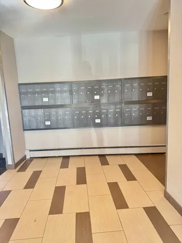 a view of a living room with a bathtub