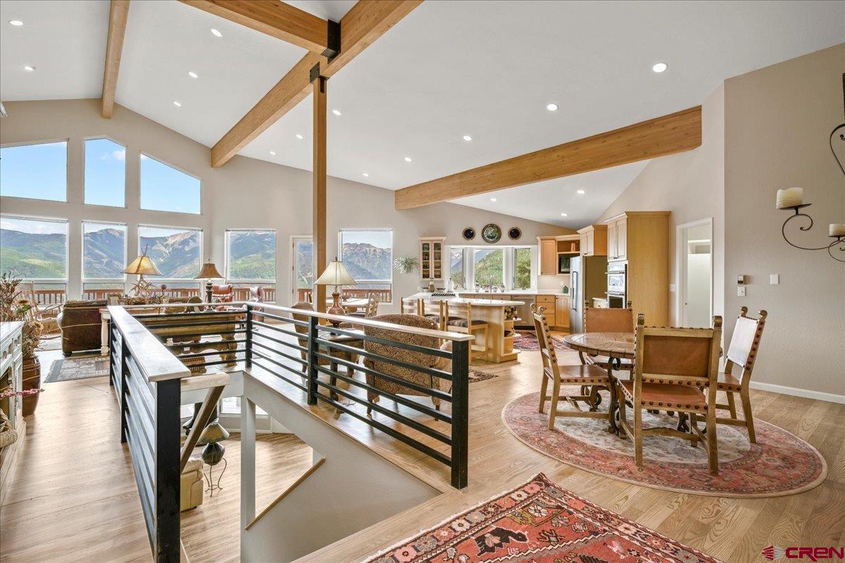 1600 Elk Ridge Trail Ridgway, CO 81432 - Photo 5 of 43 a view of a dining room with furniture